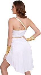 White and Gold Bodysuit