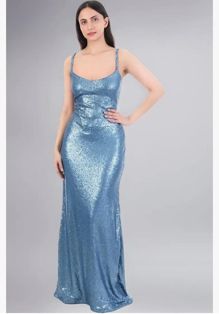 Celeste Sparkle Sequin Maxi Gown