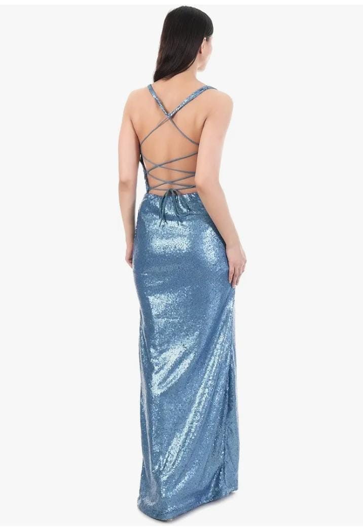 Celeste Sparkle Sequin Maxi Gown