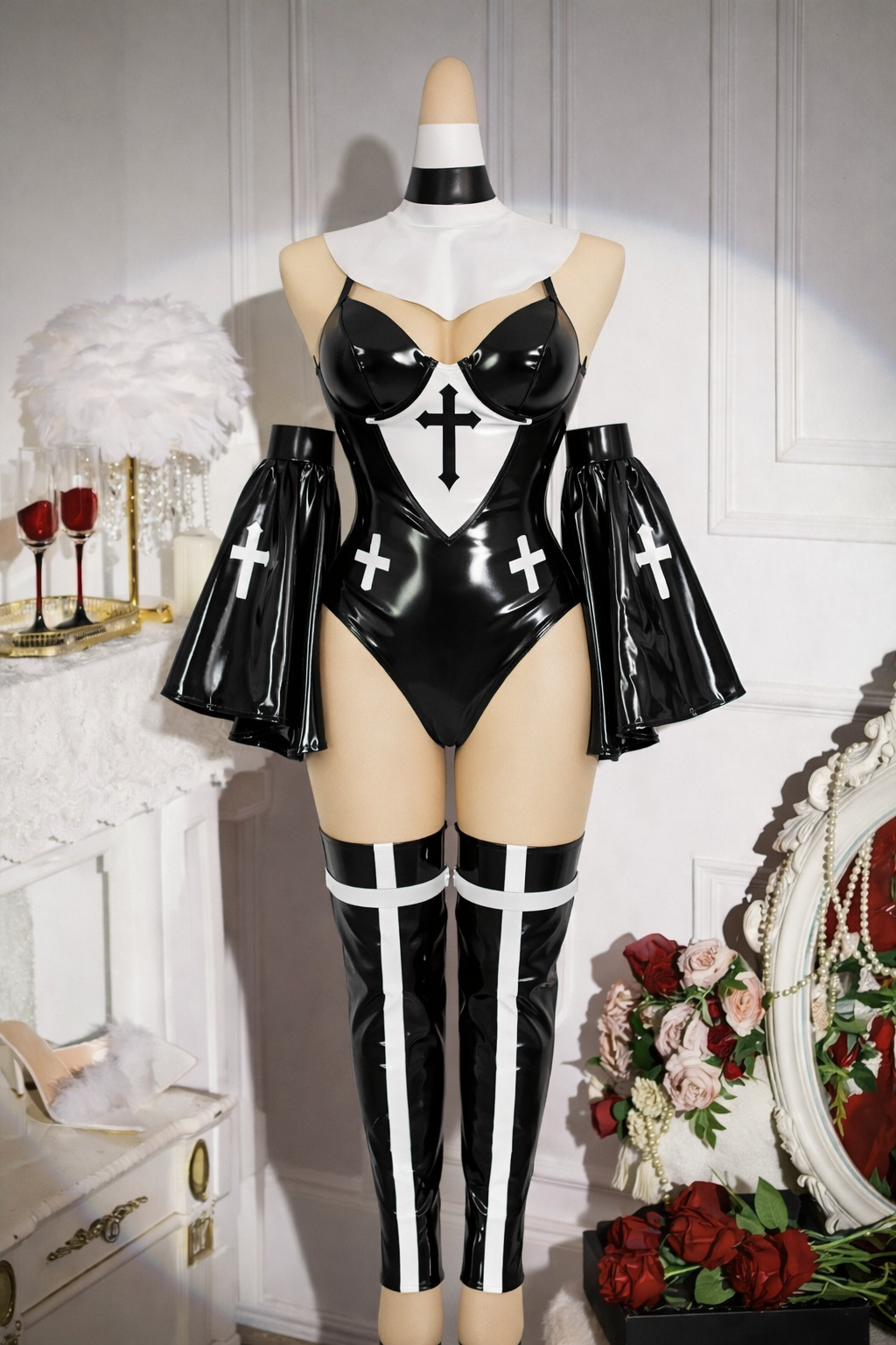 Dark Angel Nun Outfit