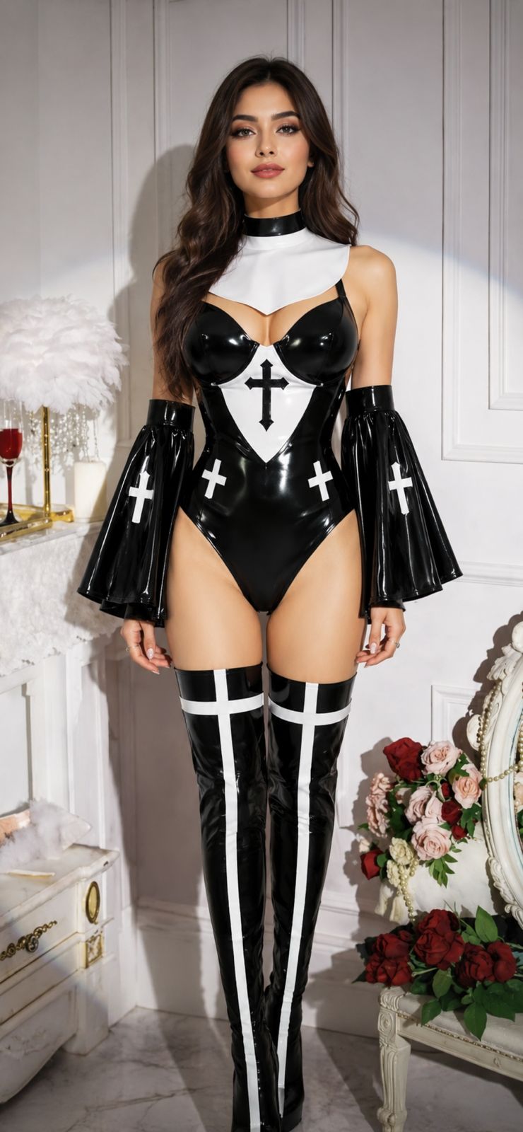 Dark Angel Nun Outfit